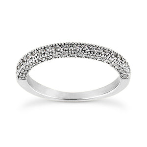 Millgrain Halo, Side Diamonds Engagement Ring Semi-mount Set