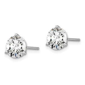 Lab Grown Diamond Stud Earrings 1 Carat
