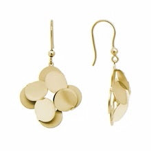 Load image into Gallery viewer, Gold Plate Multi Circle Earrings
