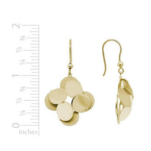 Load image into Gallery viewer, Gold Plate Multi Circle Earrings
