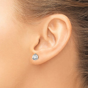 Lab Grown Diamond Stud Earrings 1 1/2 Carat