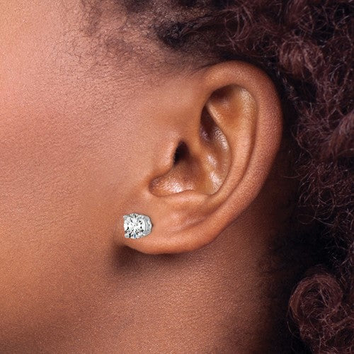 Oval Diamond Stud Earring 14K Gold | LeMel – LeMel