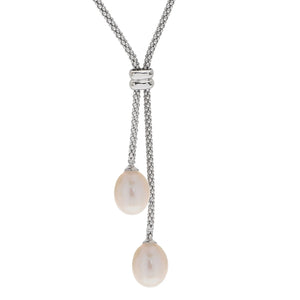Freshwater Pearl Lariot Necklace