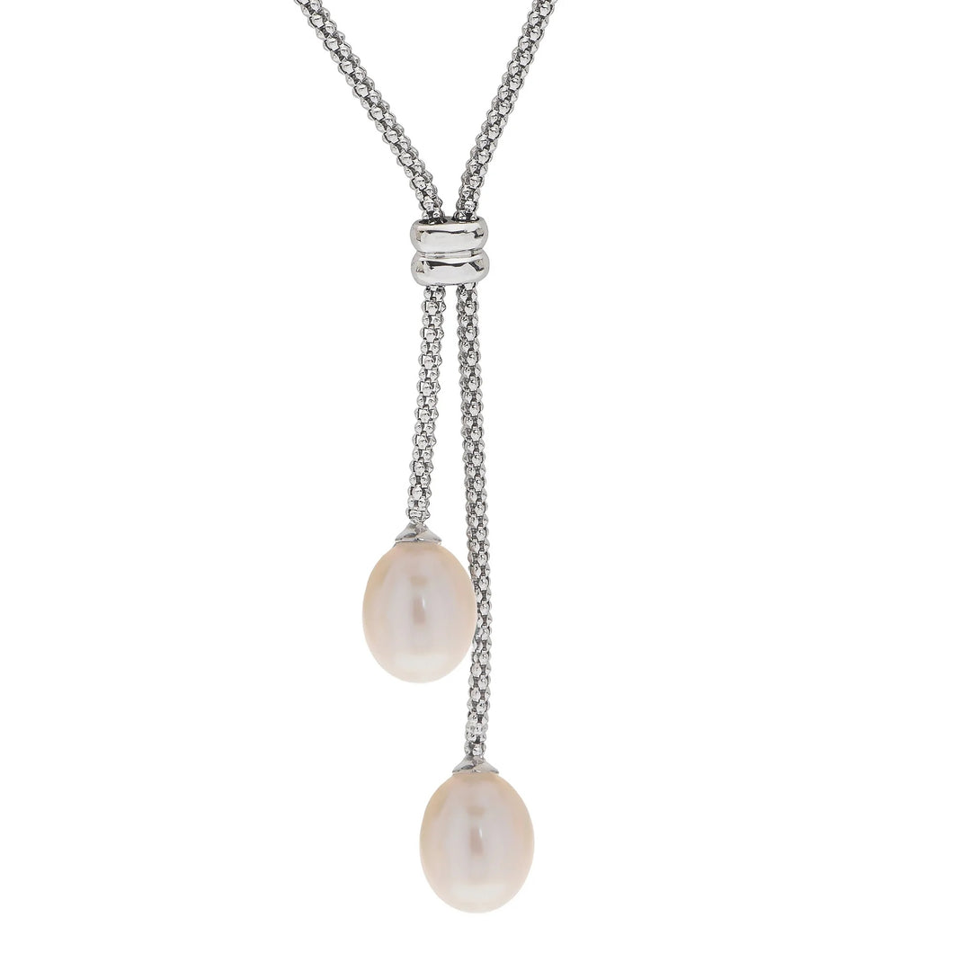 Freshwater Pearl Lariot Necklace