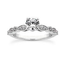 Load image into Gallery viewer, Mixed Twist Engagement Ring Semi-mount Set
