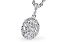 Load image into Gallery viewer, Oval Diamond Pendant
