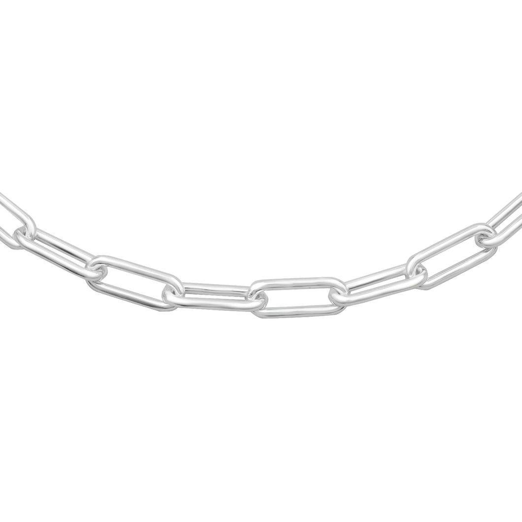 Oval Sterling Link Chain 5.2mm
