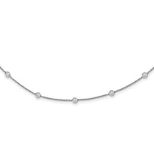 Load image into Gallery viewer, Lab Grown Diamond Station Necklace 1.17 Carats
