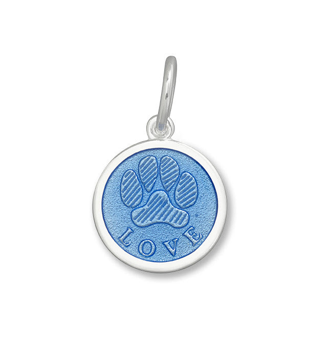 Paw Print - Small Periwinkle